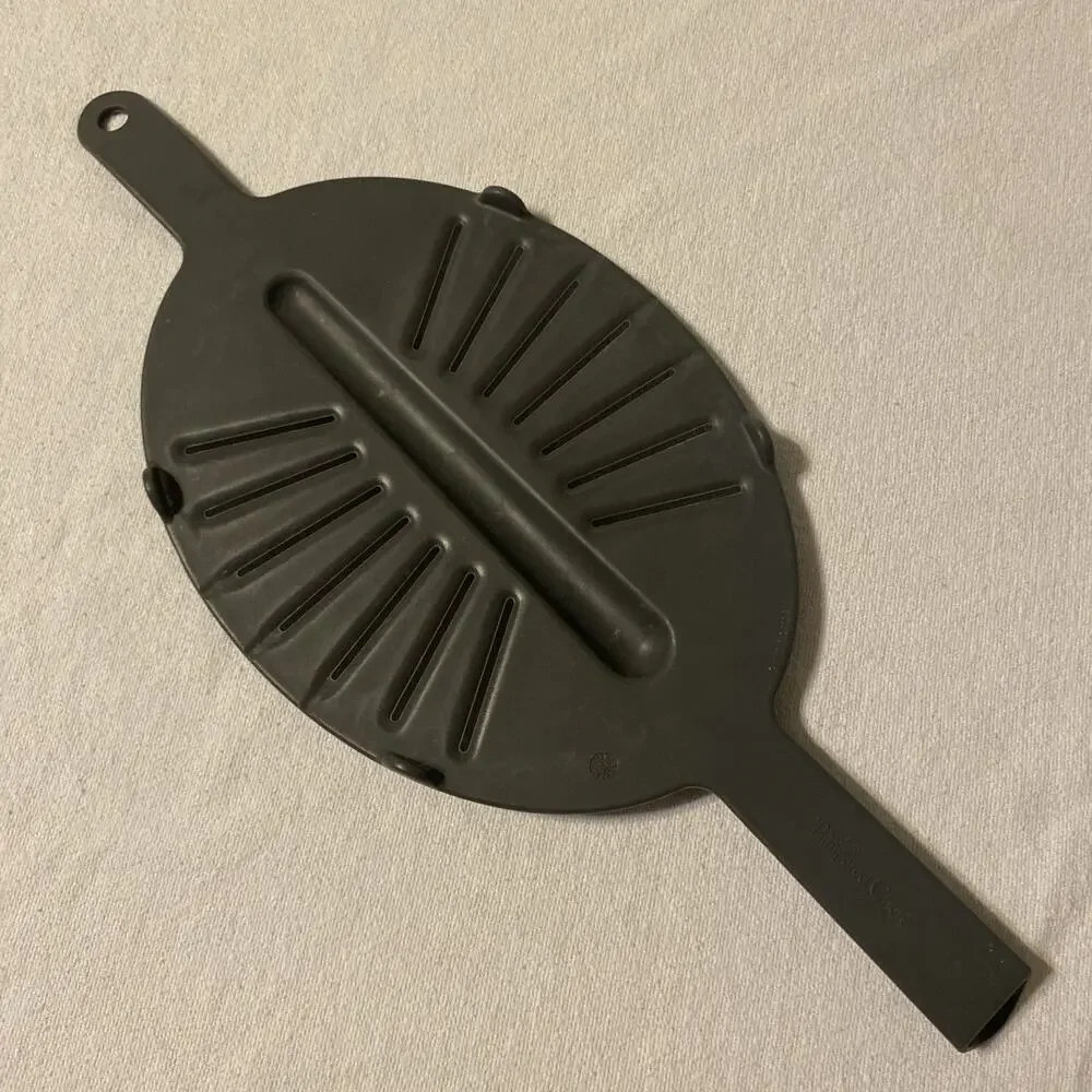 The Pampered Chef Food Strainer #2406 Gray Nylon Flat Pan Pot Drainer 16